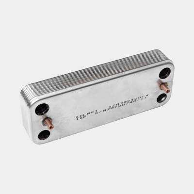 Теплообменник ГВС Zilmet 2071206 12 пластин 207 x 166 (для  Luna/Eco Four после 2014)