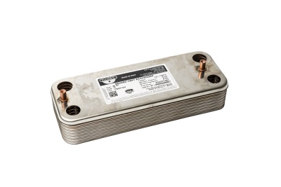 Теплообменник ГВС Zilmet 2071432 - 14 пластин 207 x 172 (для Bosch 3000 / Buderus 032)