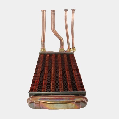 Теплообменник битермический L=275 (для Bosch 4000 / Buderus 042)