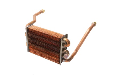 Первичный теплообменник 18квт L=195 (для Bosch 6000 / Buderus 072)