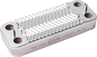 Теплообменник ГВС HR 10 пластин 192 x 160 (для Baxi Classic, Baltgaz)